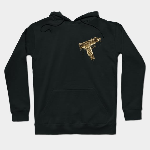 Black and gold supreme hoodie best sale